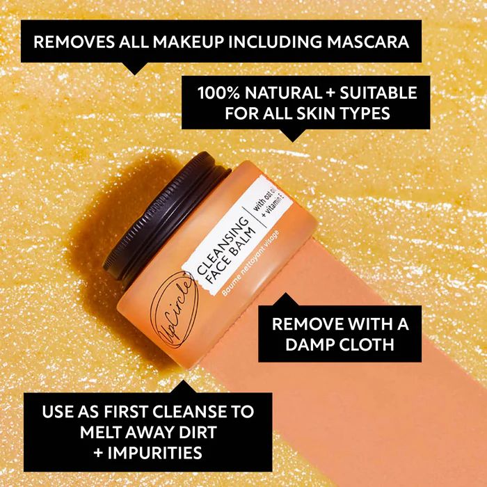 Nježan, bogati balzam za čišćenje lica - UpCircle - slika 2