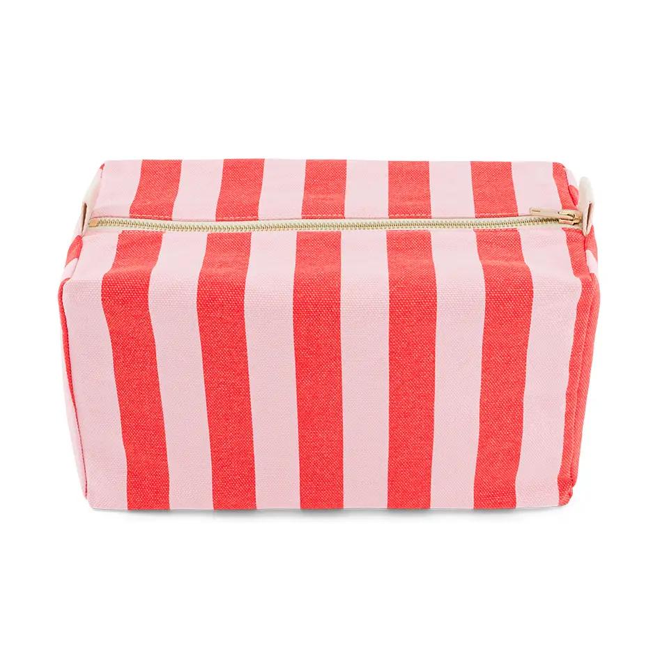 Vic toaletna torbica Stripes Tomato / Candy Pink - Rose in April - slika 2