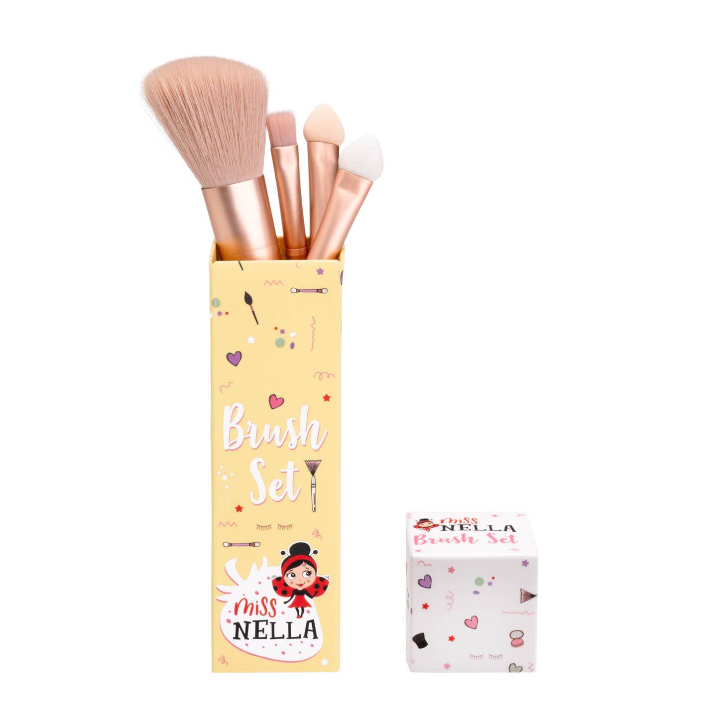 Miss Nella Pink Makeup Bag Set – Siguran Makeup Set za Djecu | Hipoalergen & Bez Toksina - slika 4