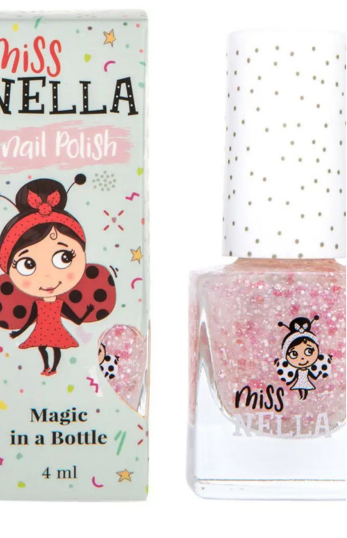 Vodeno-bazični, netoksični peel-off lak za nokte - Miss Nella