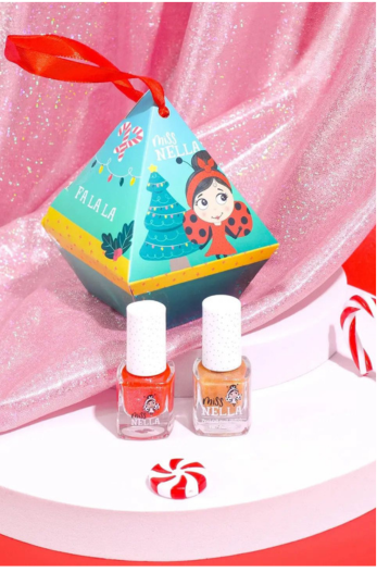Veseli Dijamant – Blagdanski Duo Lakova Za Djecu (Peel-Off) - Miss Nella