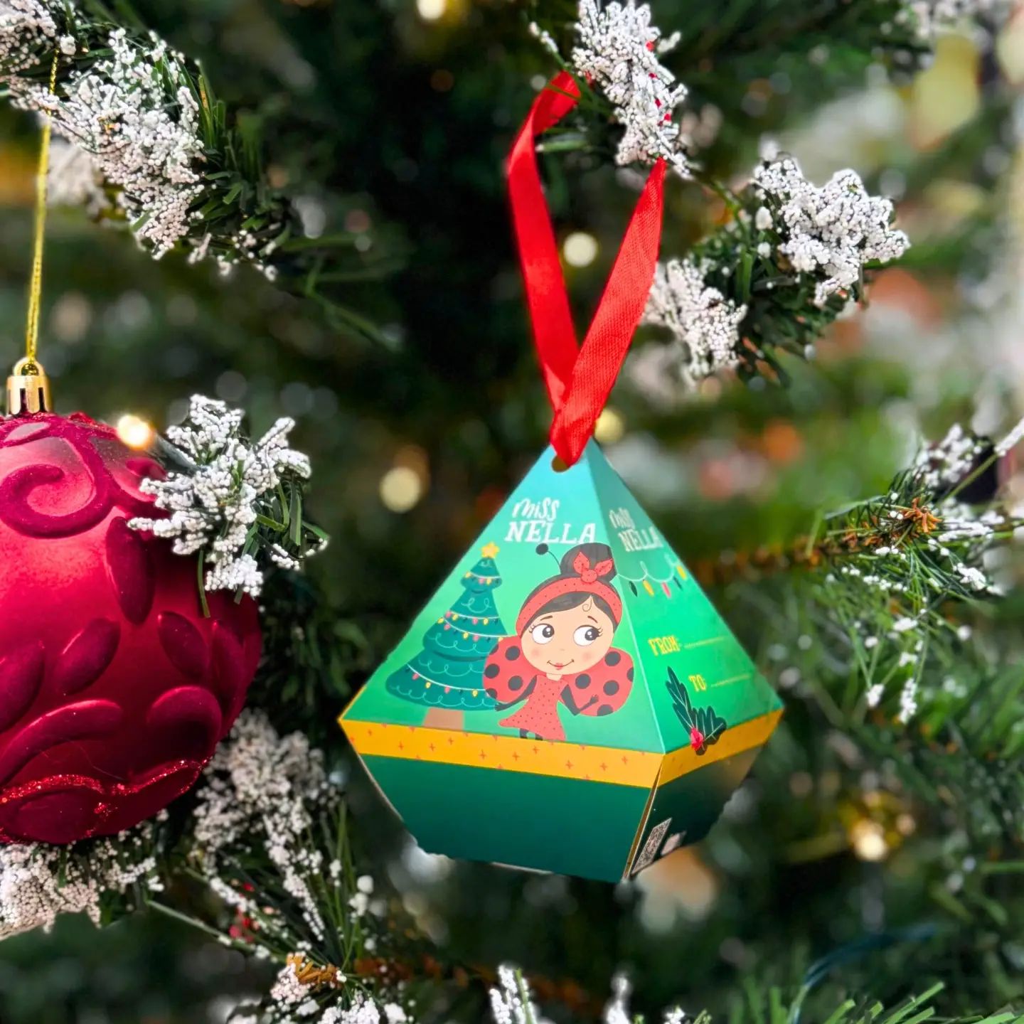 Veseli Dijamant – Blagdanski Duo Lakova Za Djecu (Peel-Off) - Miss Nella - slika 2