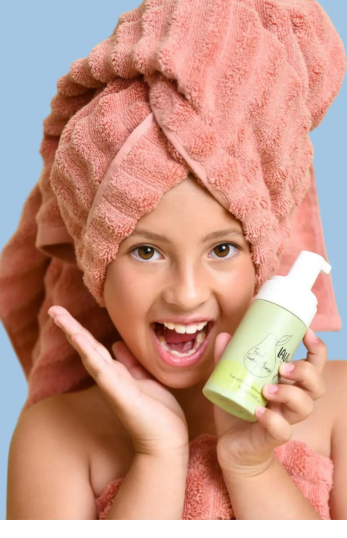 Lavkids Foaming Cleanser 100 ml – nježna pjena za čišćenje dječjeg lica