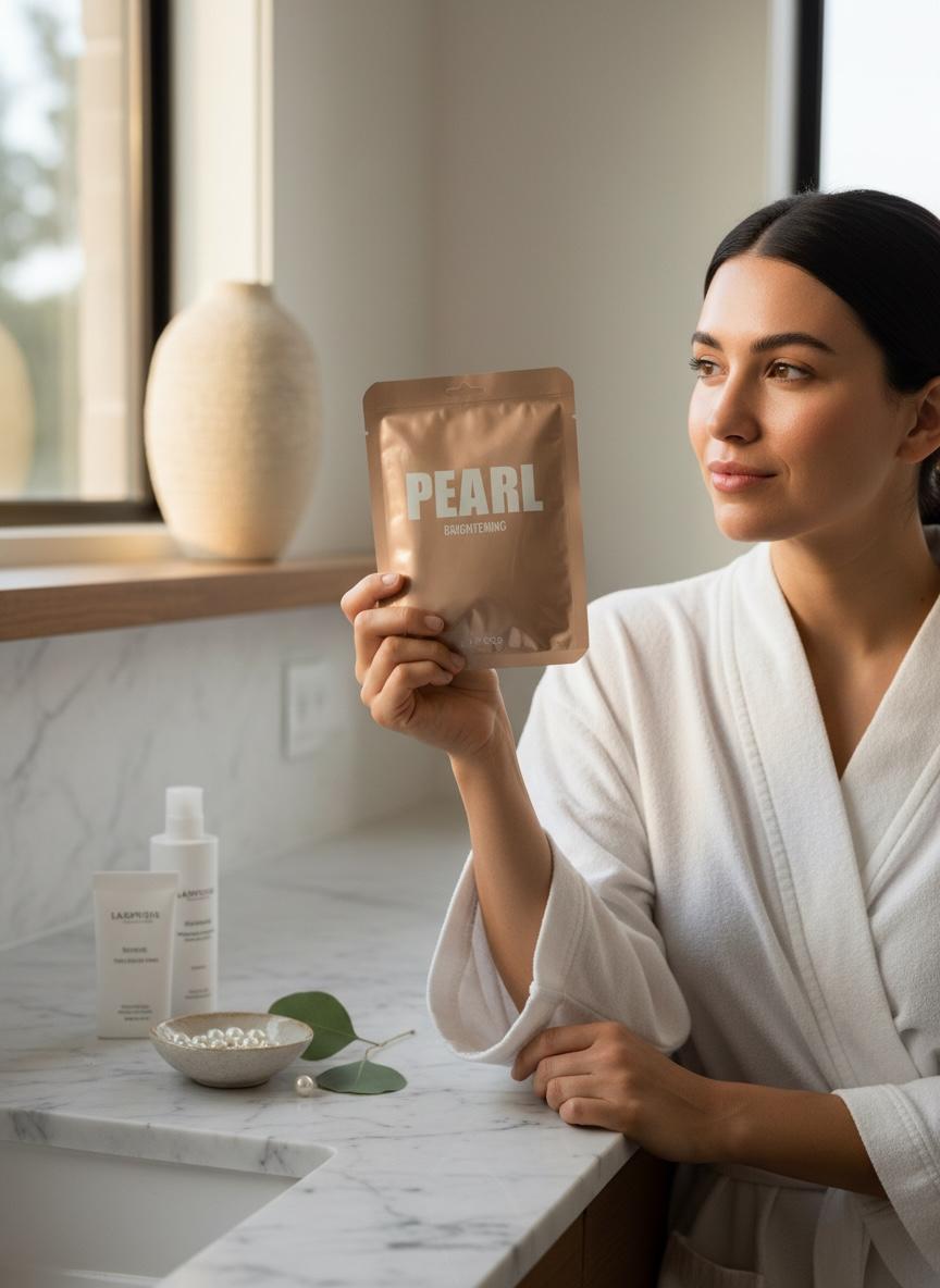 LAPCOS Sheet Mask Pearl ( sjaj ujednačen ton kože) - slika 6